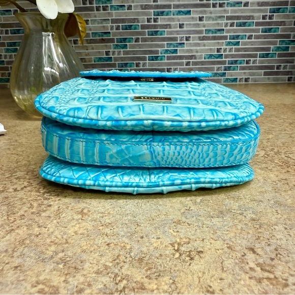 NWT Brahmin Everlee Tropic Blue purse - Picture 6 of 7